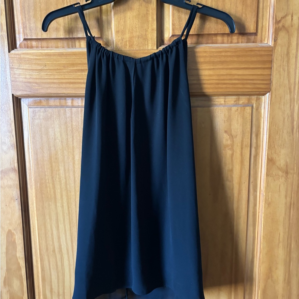 Elegant Black Sleeveless Top